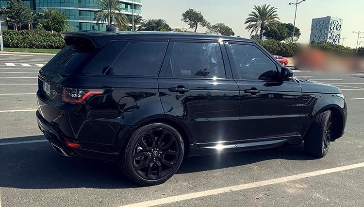 Range Rover Sport Black Edition Rental Dubai